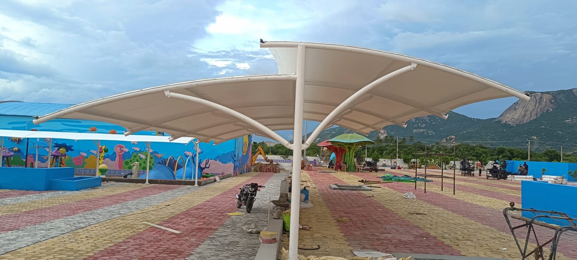 High-Quality Car Parking Tensile Structure for All Spaces