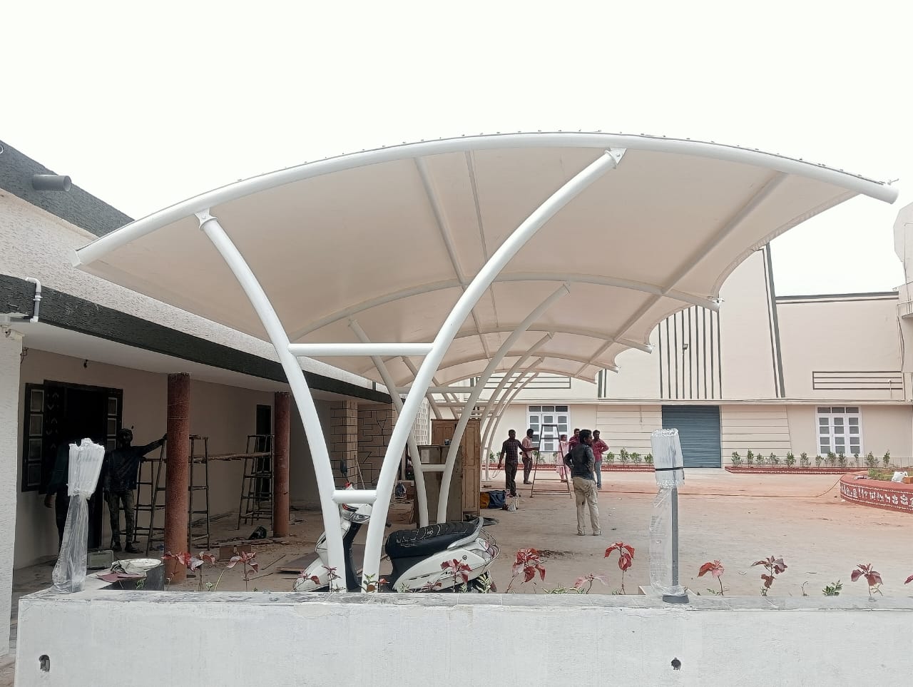 High-Quality Car Parking Tensile Structure for All Spaces